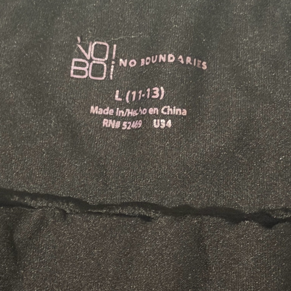 No Boundaries black pants